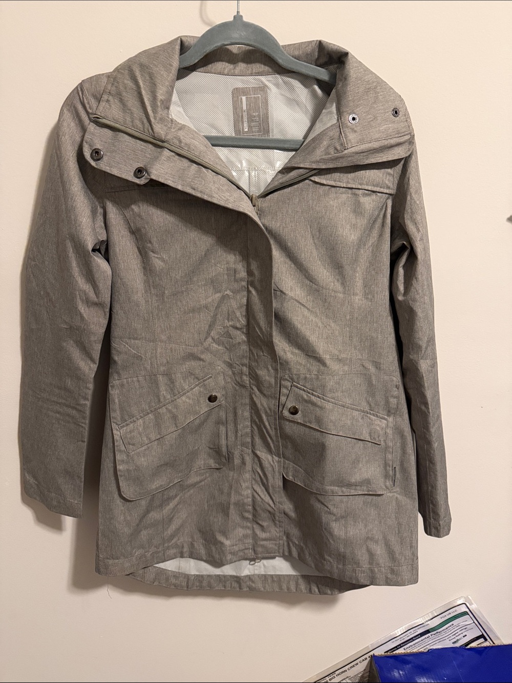 Mondetta Women's Light Gray Utility Jacket